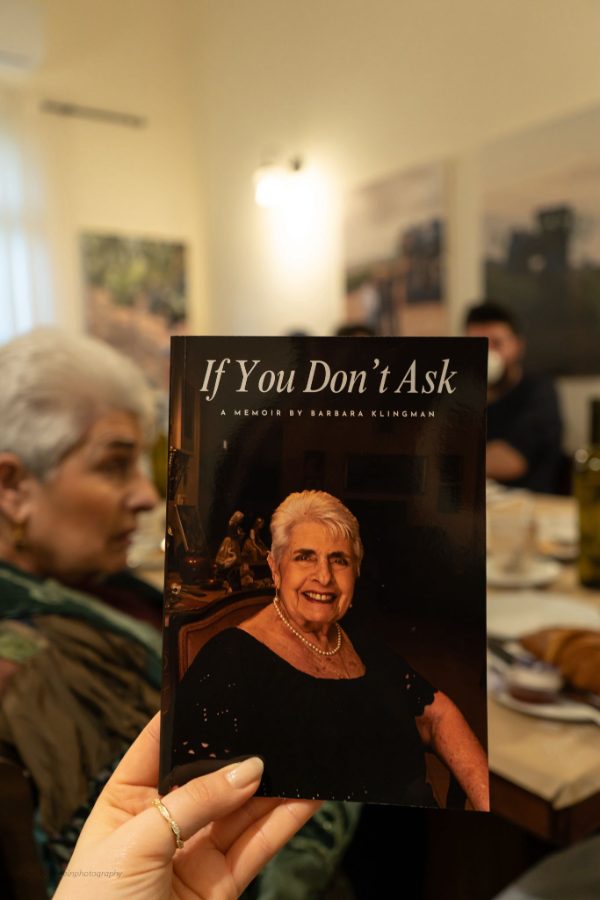 A finished Opus Eternal book, held by family